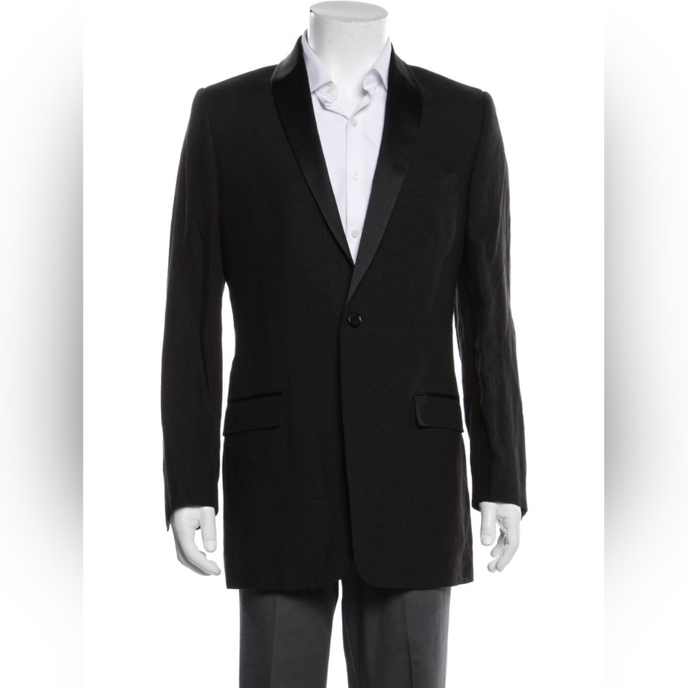 NWOT D&G IT48 Size M US38 Linen Blazer